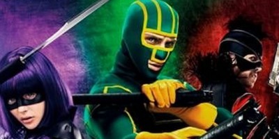 Kick-Ass 2: poster shows Kick-Ass, Hit Girl, Colonel Stars and Stripes and The Mother F*cker