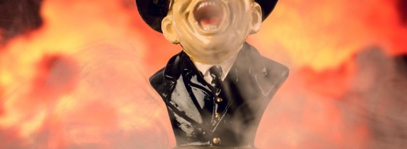 Hot stuff: Raiders Of The Lost Ark Major Arnold Ernst Toht melting candle
