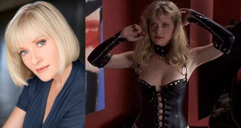 Barbara Crampton today and in From Beyond